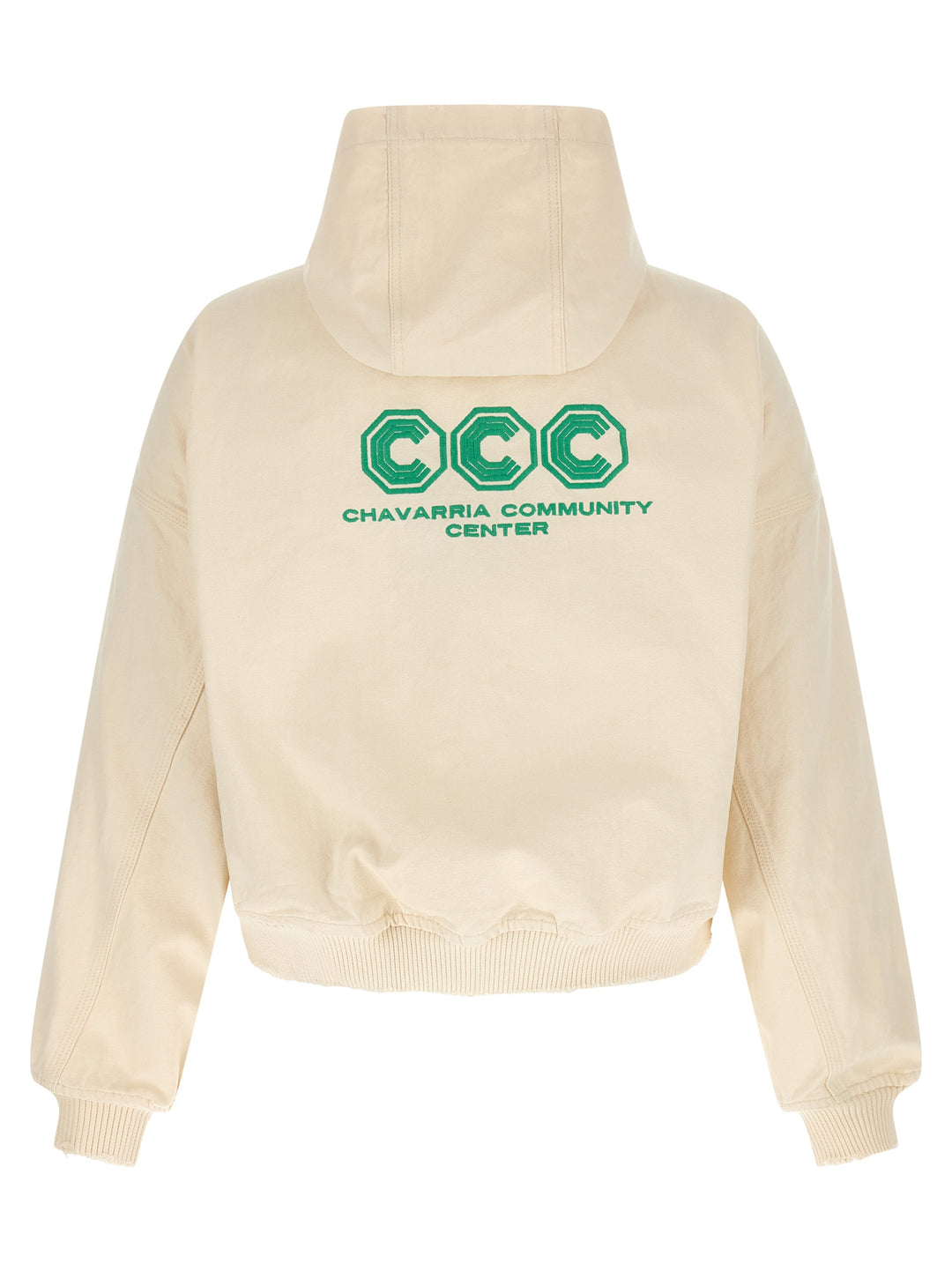 Willy Chavarria Juggernaut Workwear Sweatshirt - Yellow | 91cd22a3c8c68093aca430da9906dfa0d3bac6d5