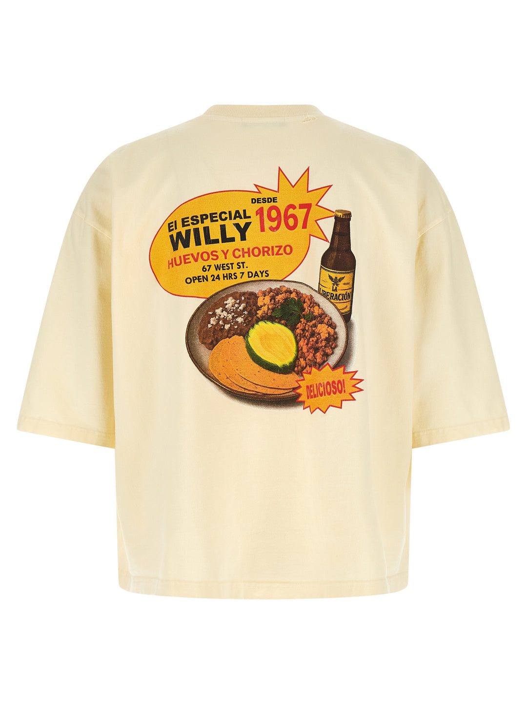 Willy Chavarria Willy T-shirt - Yellow | b5decbb5b573c5231700996047d3bd06ef79521e