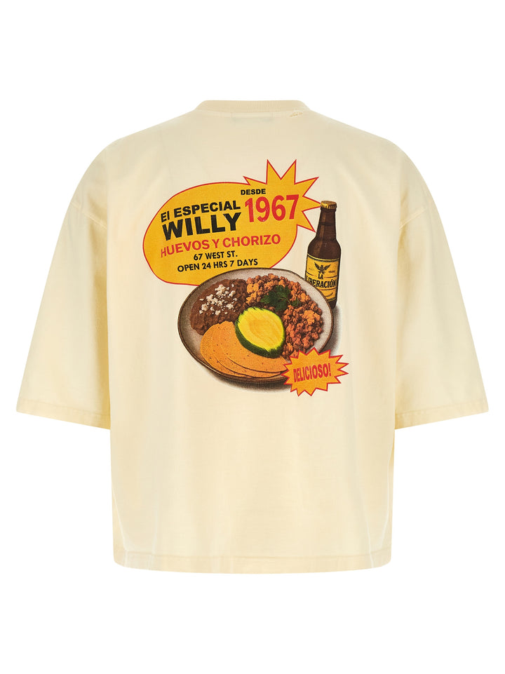 Willy Chavarria Willy T-shirt - Yellow | b5decbb5b573c5231700996047d3bd06ef79521e