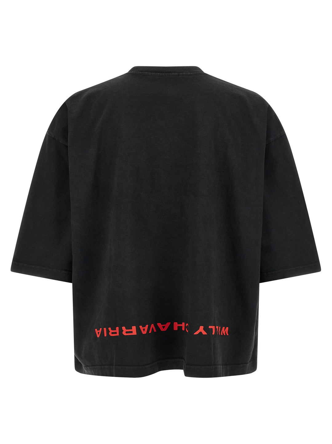 Willy Chavarria Welcome To America- Buffalo T-shirt - Black | 214e29e12d95b676760396ce061263d3e65e03cb