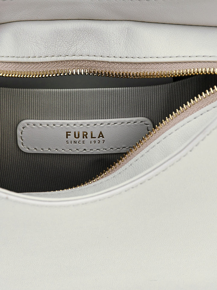 Furla Nuvola Mini Shoulder Bags White