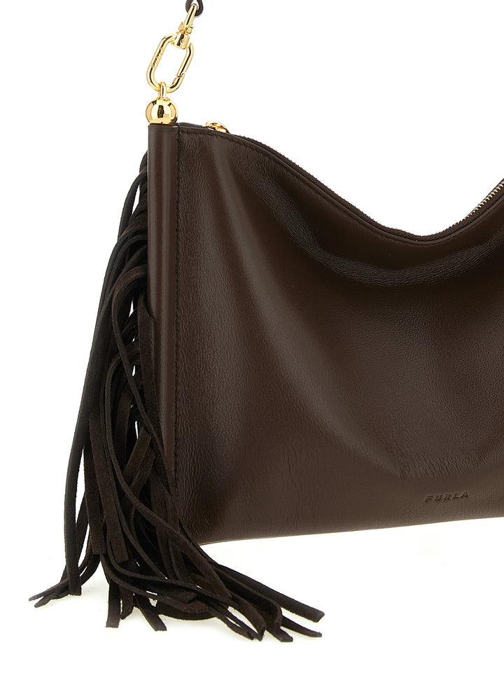 Furla Furla Sfera Soft Shoulder Bags - Brown | d5985fe33d1fdd7aea5a18000c22d76fc066c806