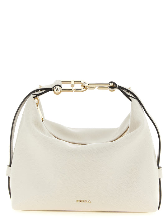 Furla Tonie Shoulder Bags Beige