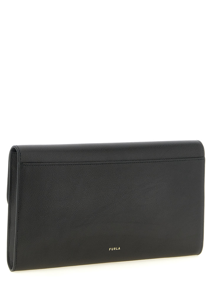 Furla Furla Iride Clutch - Black | 0d5c5ca63327c56d5ab7464feac2d29334b45f4b
