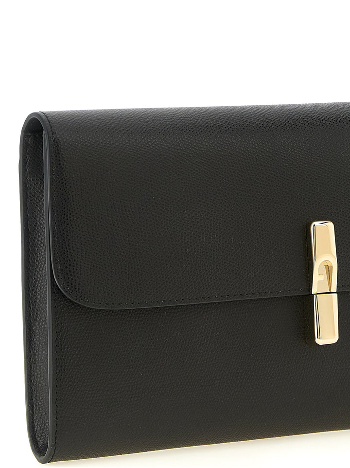 Furla Furla Iride Clutch - Black | c4ca3a537bc5c213378e64aaf8d0f88e5c5f01fd