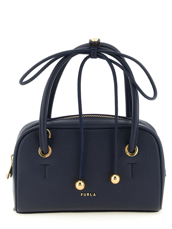 Furla Poppy S Hand Bags Blue