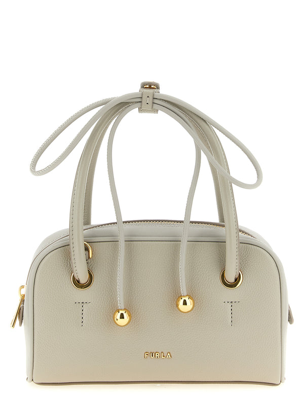 Furla Poppy S Hand Bags Gray