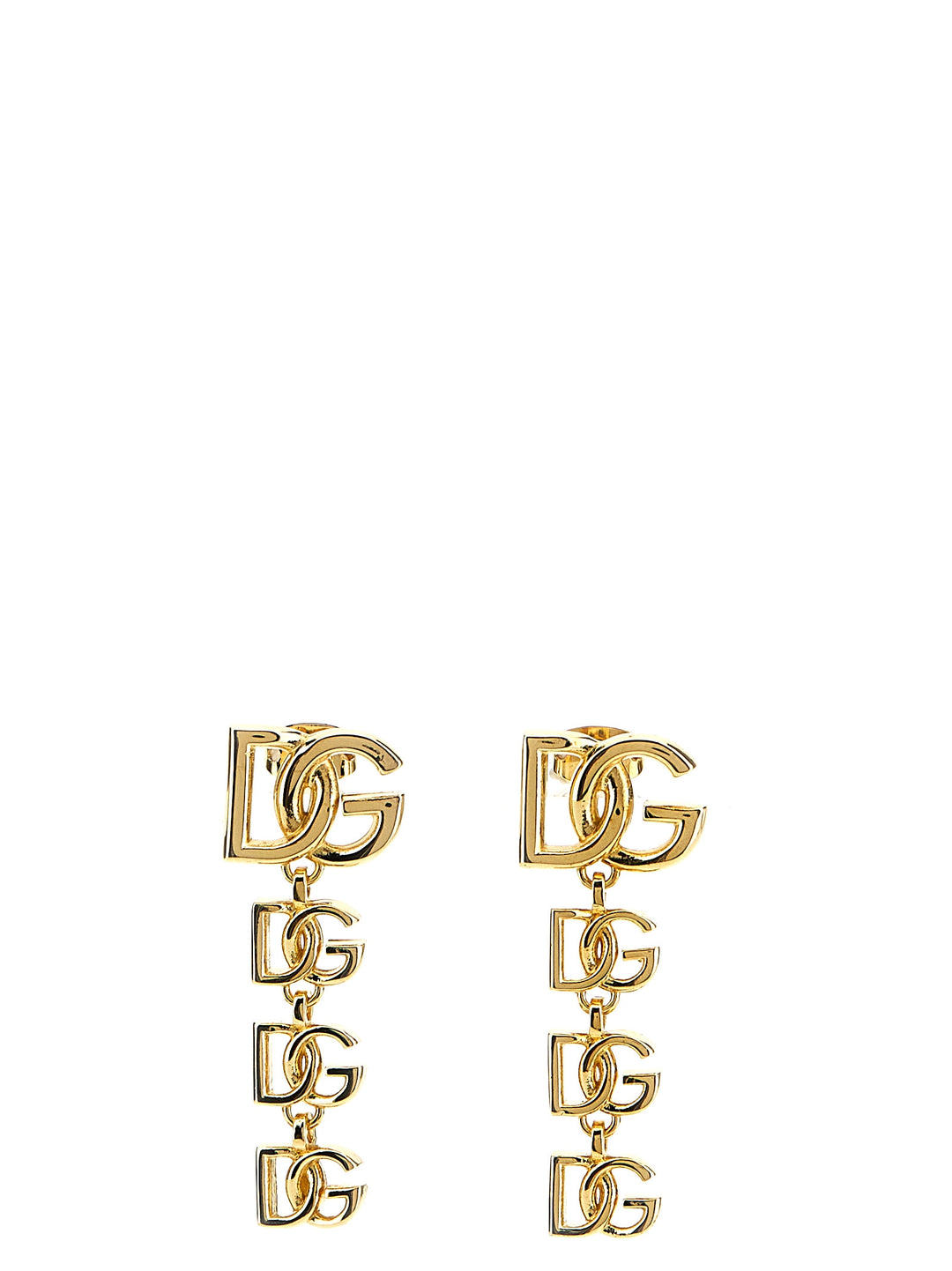Dolce & Gabbana Logo Earrings Jewelry - Gold | a4461a7fb9f504632b6bdfd14c8dcaaa401f7616