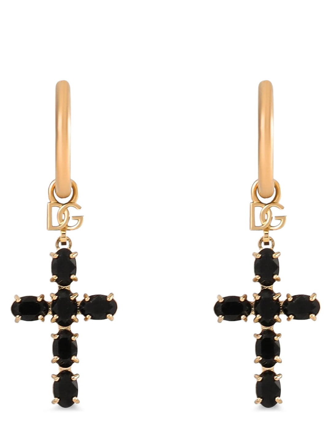 Dolce & Gabbana Creole Earrings Jewelry - Black | 9ea5c8a245929762b08a02858b31cf734b349a43