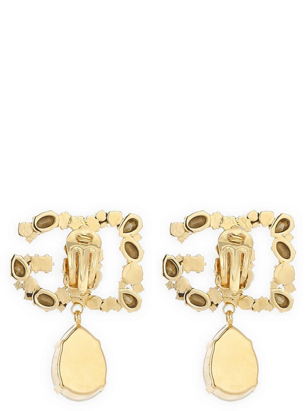 Logo Earrings Jewelry Gold