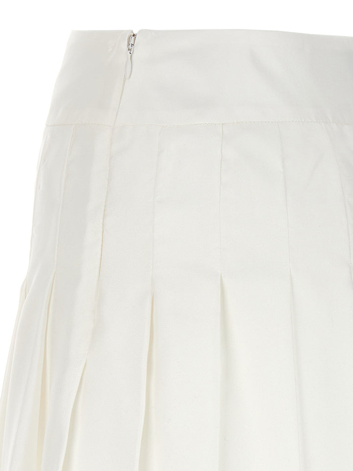 Casablanca Casa Way Skirts - White | 9b869d50bbcedeee0fb3166165a8cf945d8e4d00
