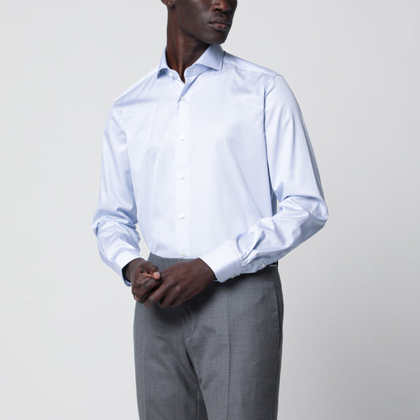 Travel Tailor Fit Light Blue Shirt