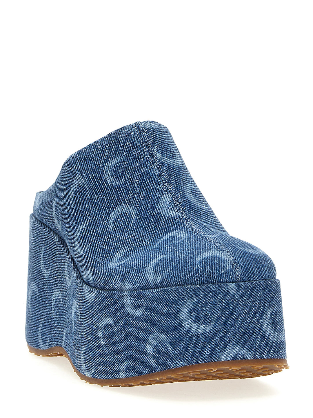 Moon Laser Wedges Light Blue