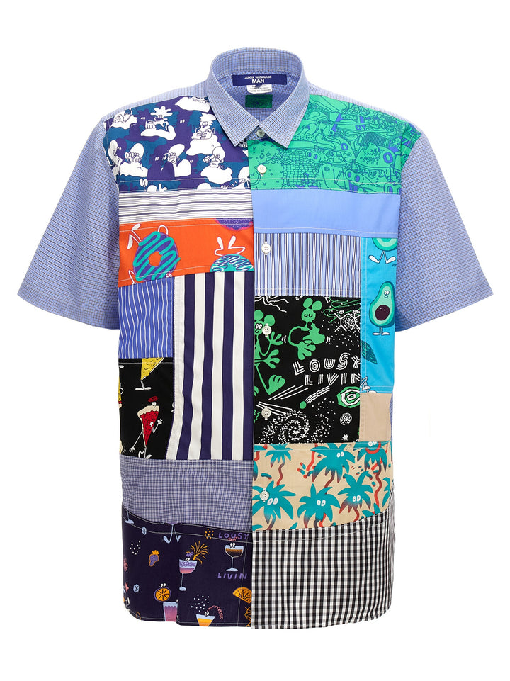 Patchwork Shirt By Lousy Livin Shirt, Blouse Multicolor