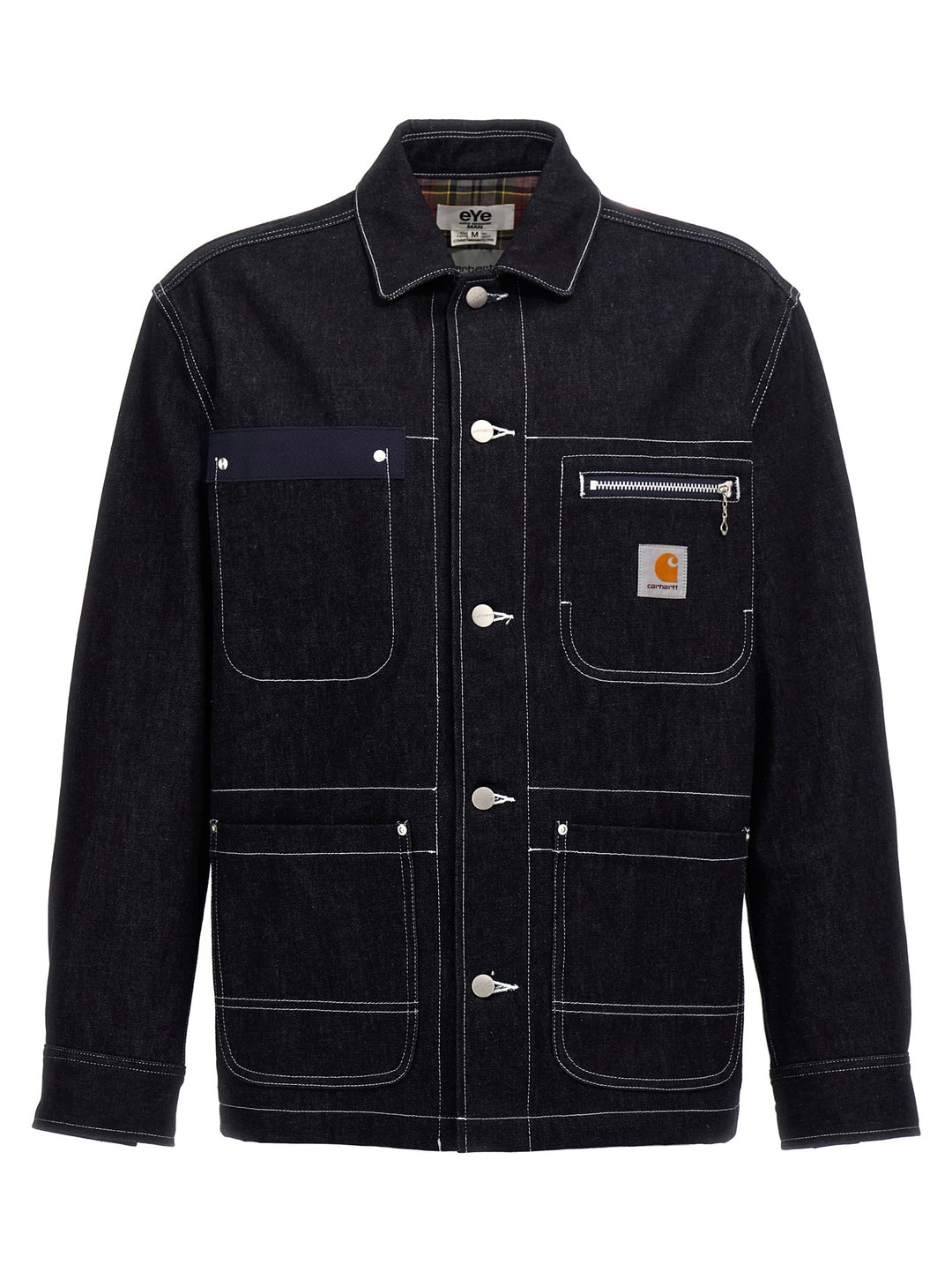 Junya Watanabe X Carhartt Wip Denim Jacket Casual Jackets, Parka Blue