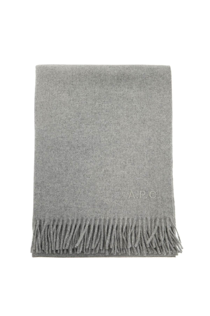 Alix Brodée Wool Scarf