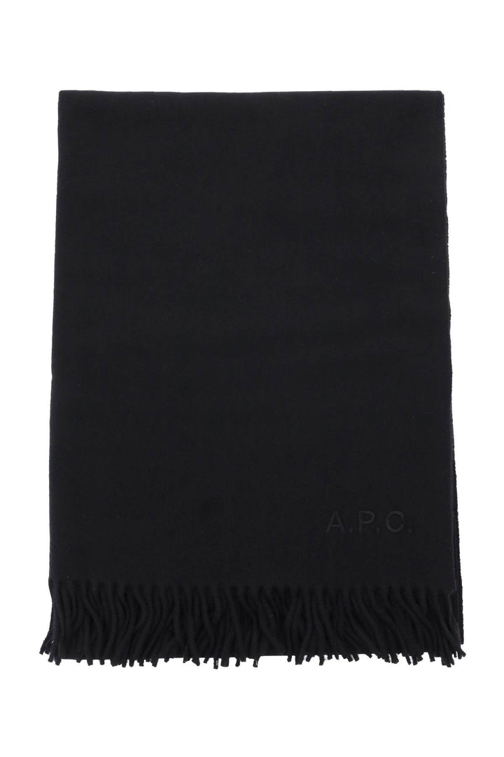 Alix Brodée Wool Scarf