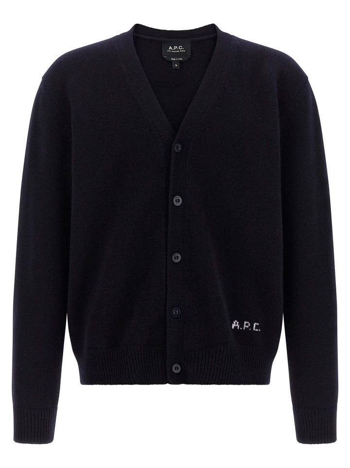 A.P.C. Kevin Sweaters and Cardigans - Blue | 9376d945d52a8aa2cfaaa2bd61d764c249b7d903