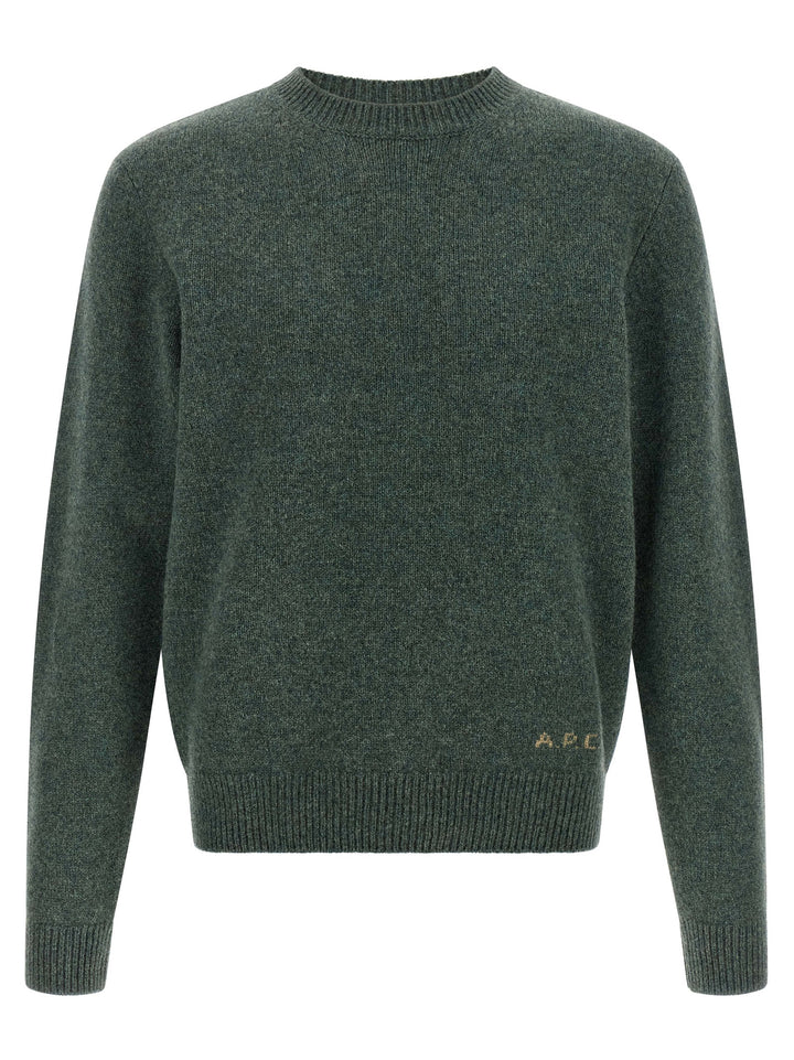 A.P.C. Edmond Sweaters and Cardigans - Green | 629491c91cede1d824c2c3f90e4f45293474af63