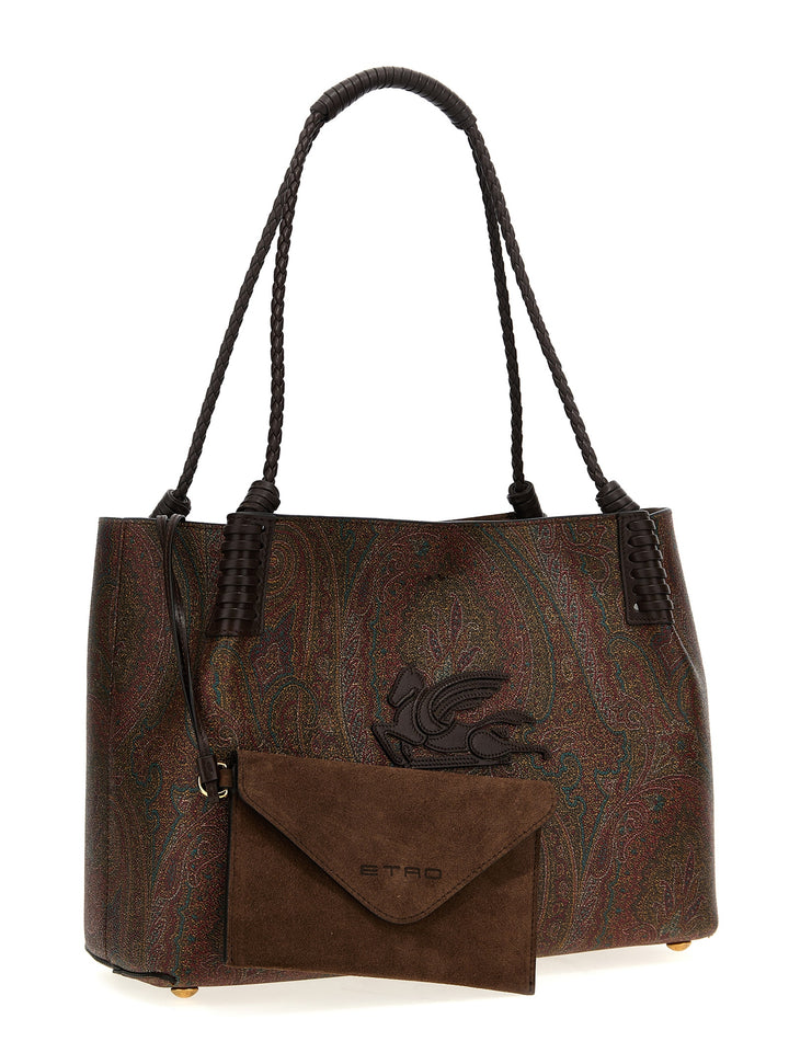 Libra S Tote Bag Brown