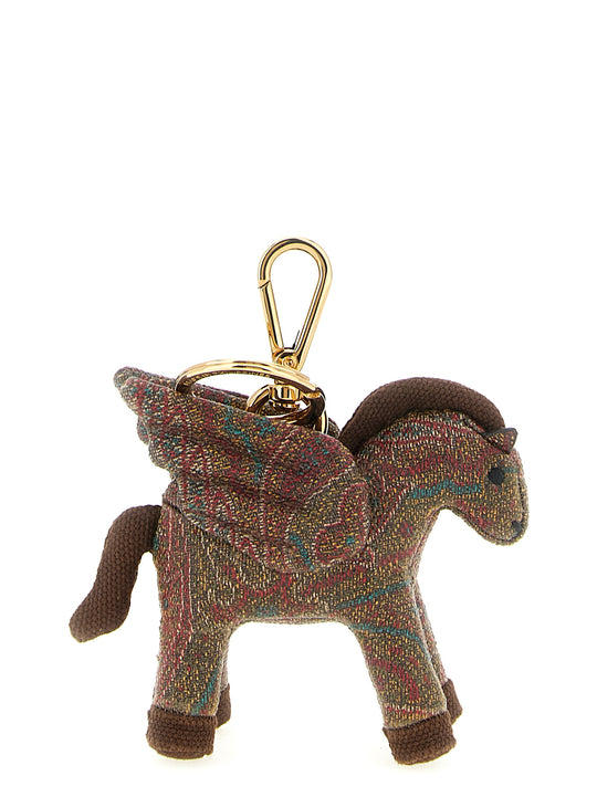 Pegaso Keyring Brown