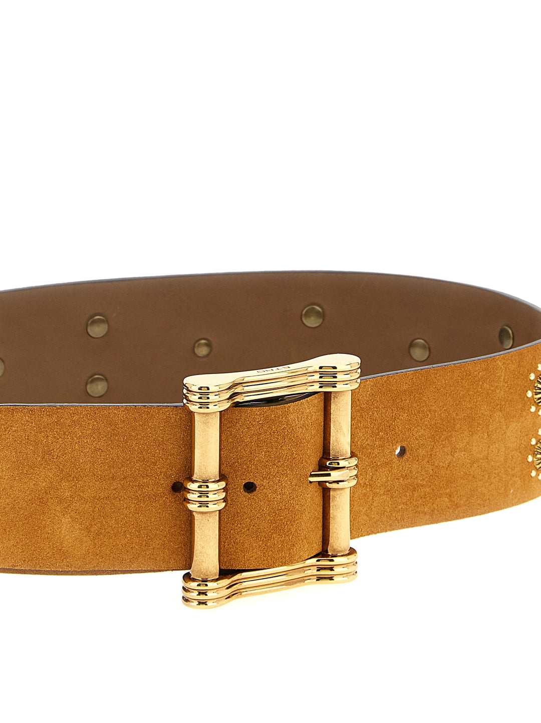 Etro Suede Studded Belt Belts - Brown | e5bc5a96bcce0ad5ab2dcbcca09b70d749dfb6e1