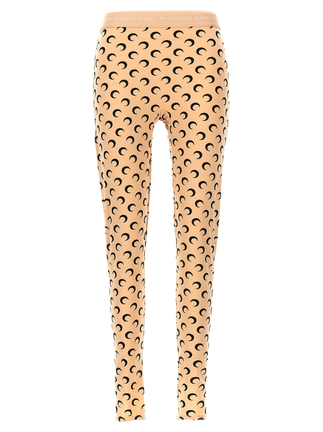 Logo Leggings Beige