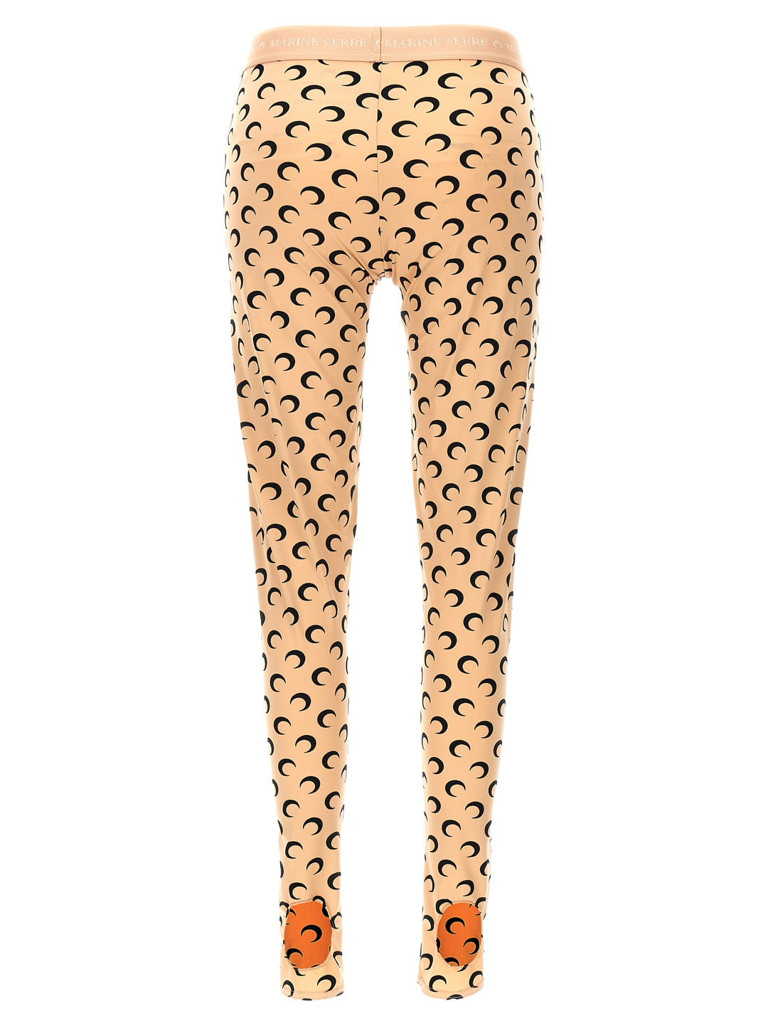 Logo Leggings Beige