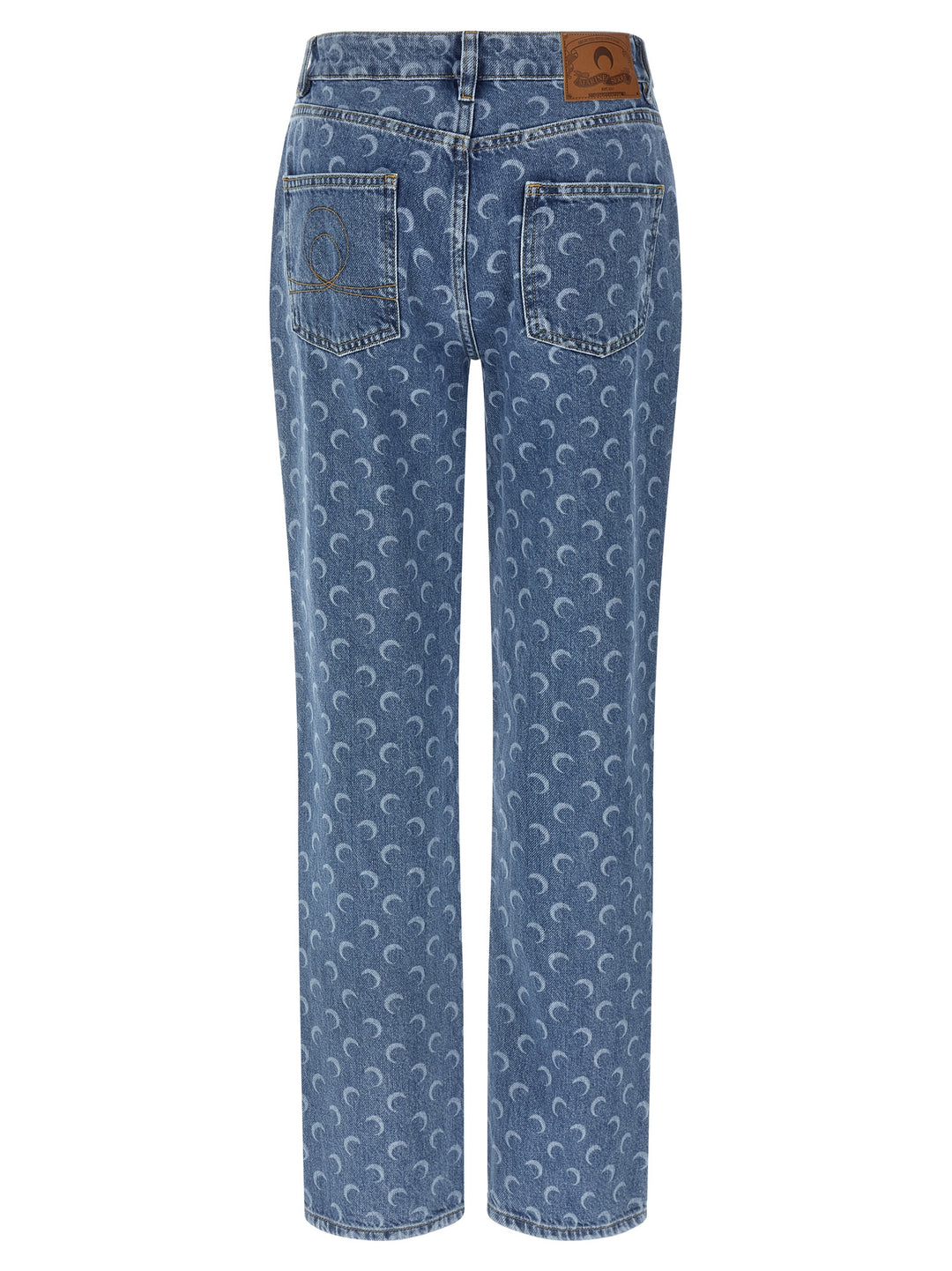 Marine Serre Moon Jeans - Light Blue | 6f98a1d9eac49aed3c9c9c88239d6f851cbf57ff