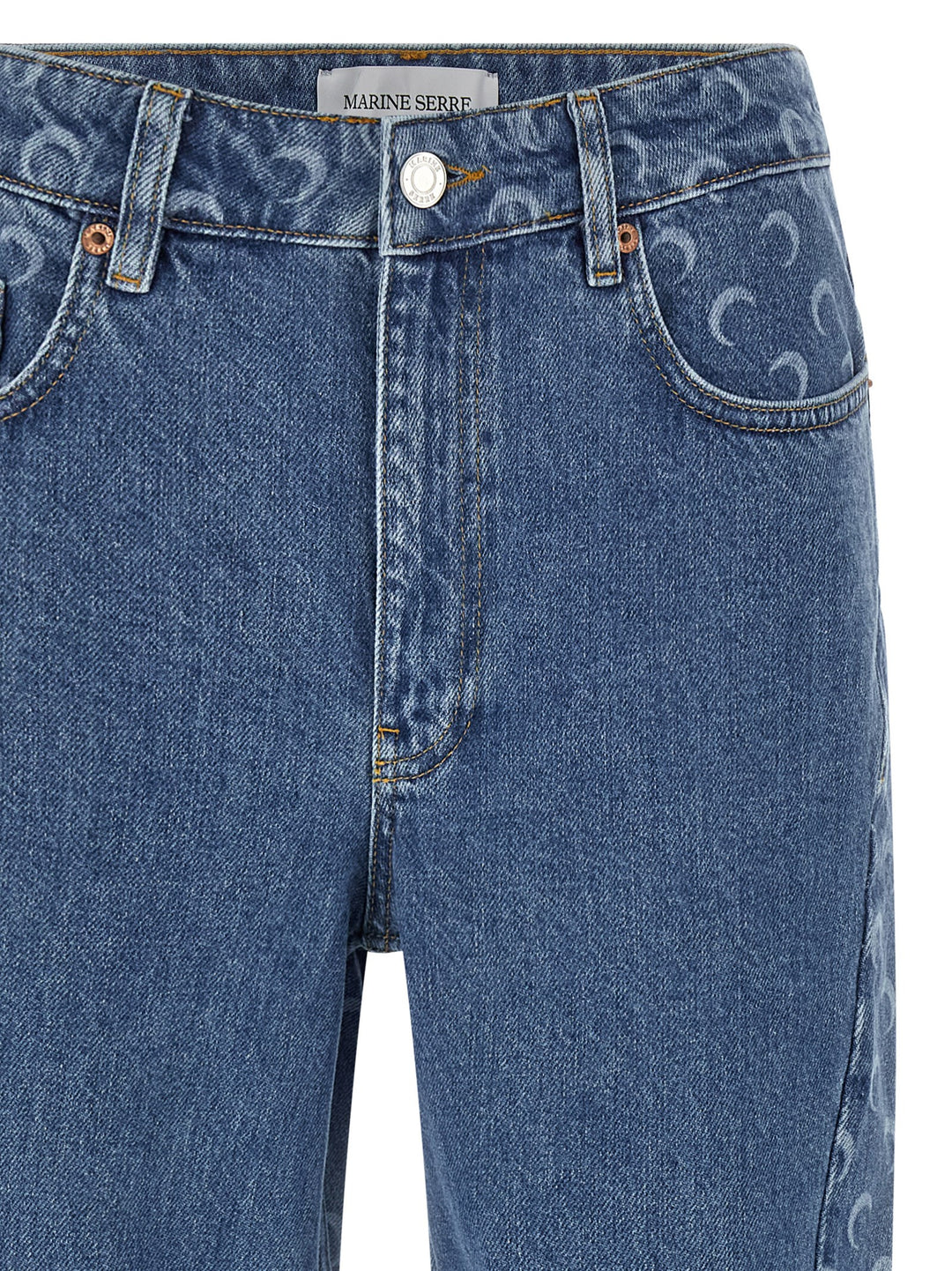 Marine Serre Moon Jeans - Light Blue | e73cce12ae5340cef35f232228066e8ee8b15641