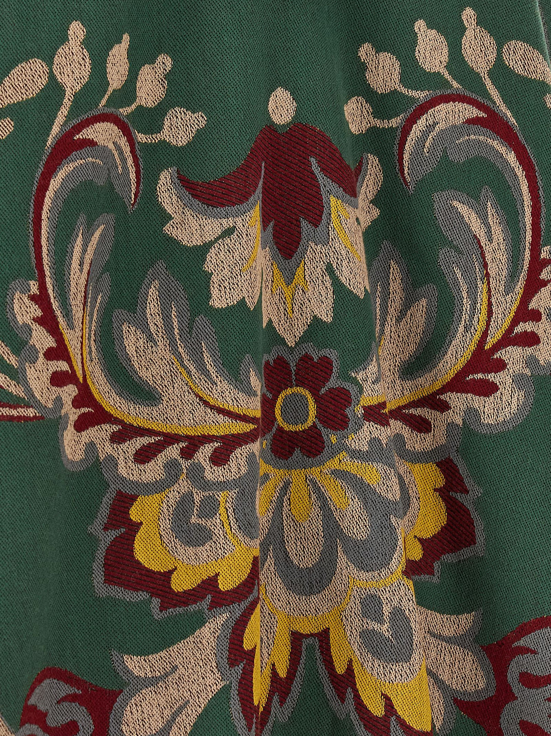 Etro Floral Paisley Cape Capes - Green | d8773e80f722b27a0b6f4c42878a4f3833cd4653