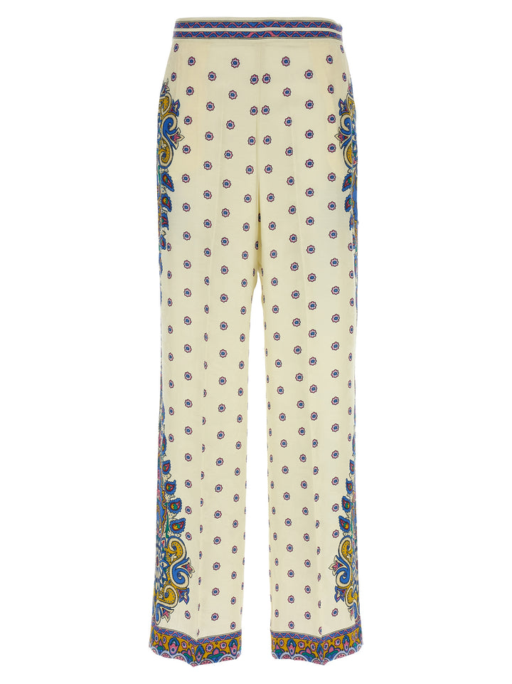 Etro Palazzo Pants - White | 584f570bdd14989b77082266bc5fb3bd5e997b4b