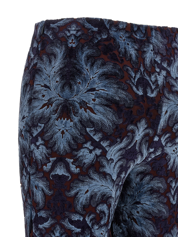 Etro Chenille Pants - Multicolor | 48a1ac011e44ec84c61a60f42a96c64da426df21