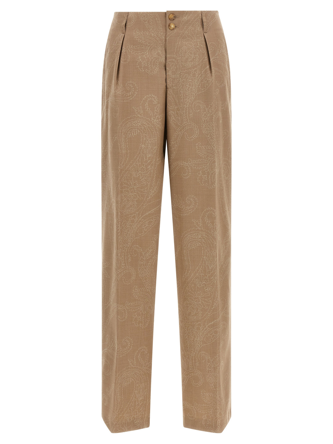 Etro Paisley Jacquard Pants - Beige | 9a18ffbf05466876f98fe00cdf22d2d9d7e4414b