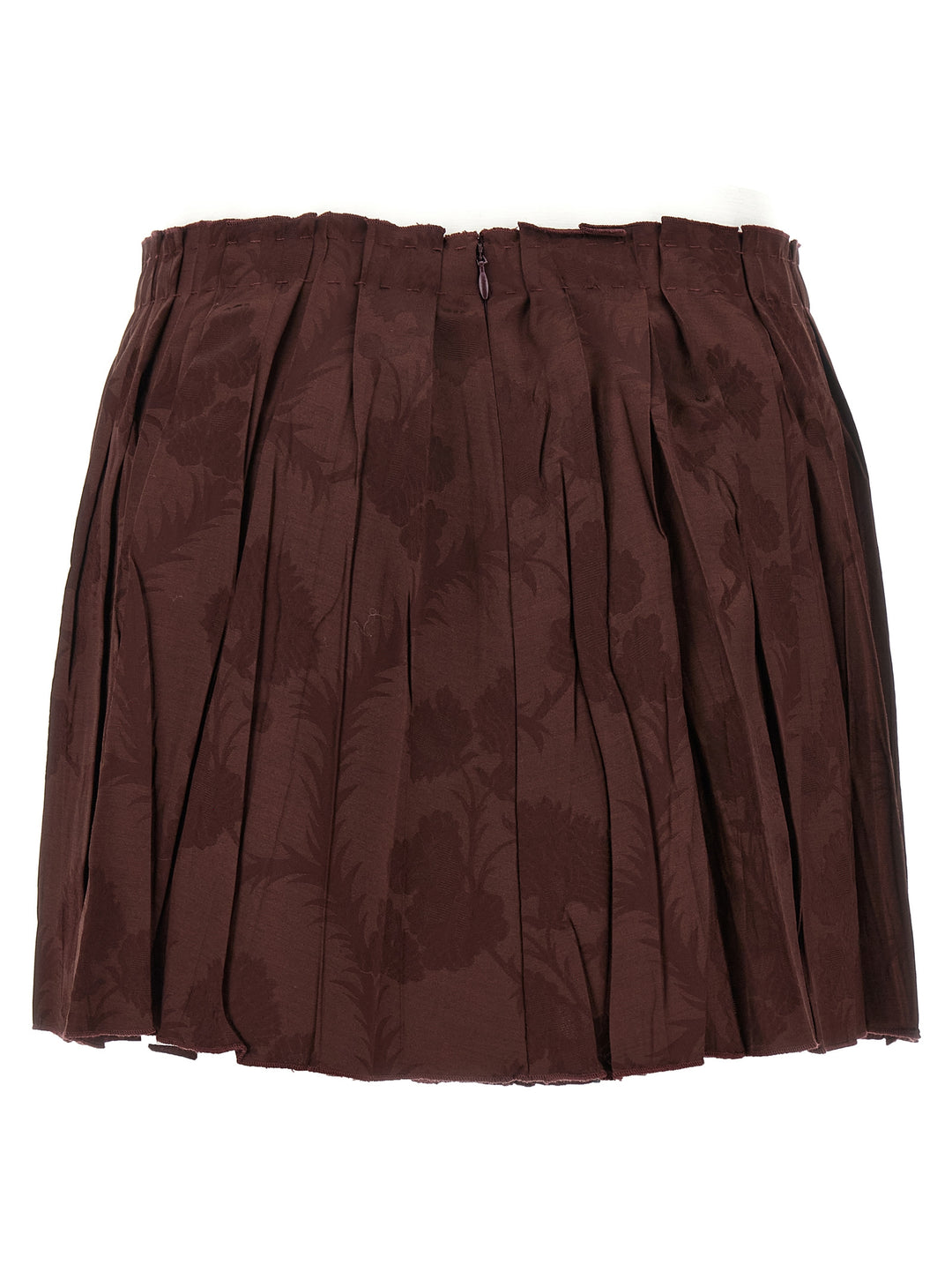 Etro Jacquard Floral Patterned Skirt Skirts - Bordeaux | 50400976d045f798ddb817633cd8247084fd8c6e