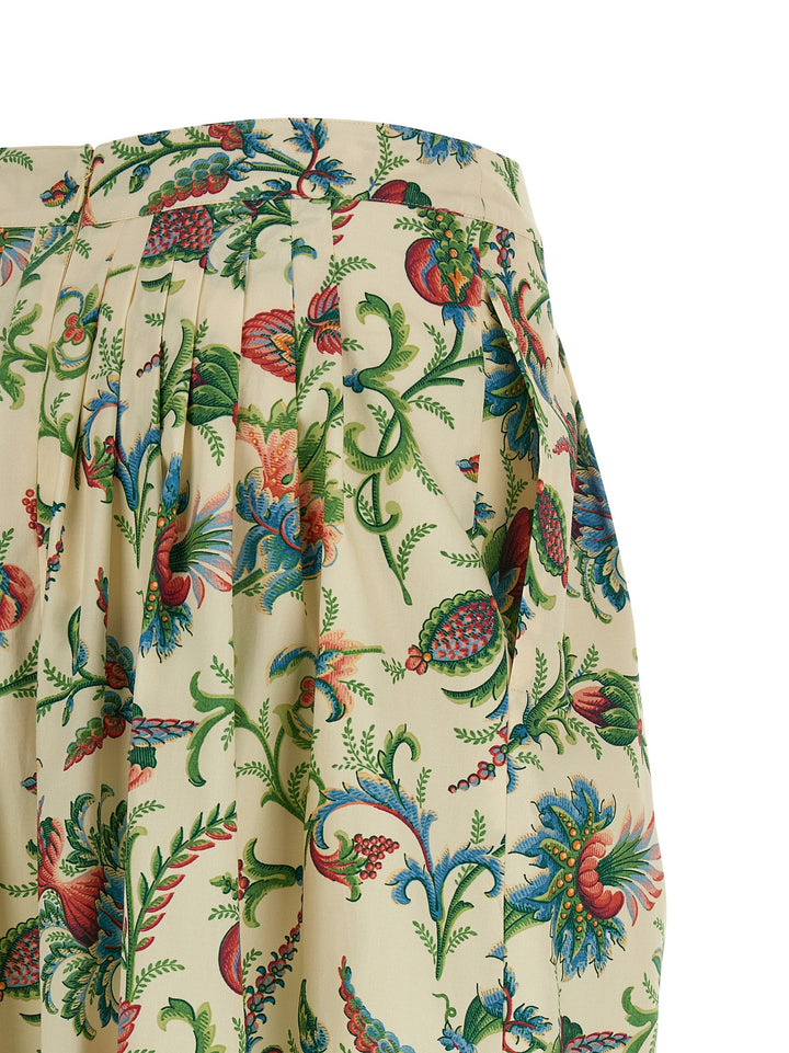 Etro Floral Pattern Skirt Skirts - Multicolor | 30387815cc3539aa6280414b45533a6aca38dd1a