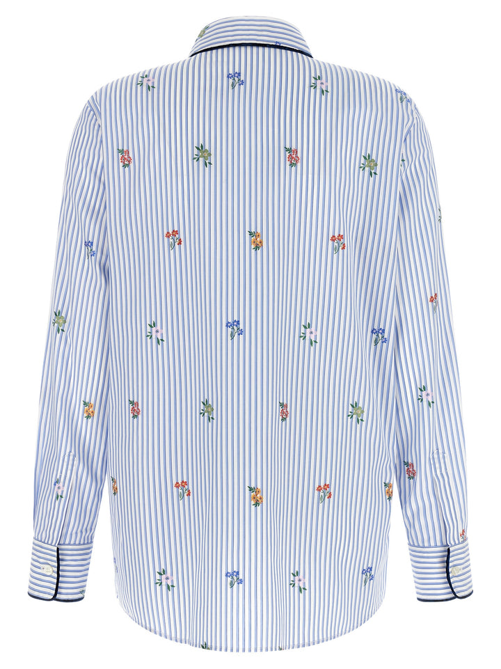 Etro Floral Embroidery Shirt Shirt and Blouse - Light Blue | 6e9a6aa3dbf15f22f0925b3b3473bef39dacfa8a