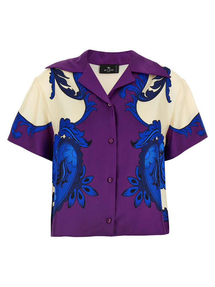 Etro Paisley Maxi Shirt Shirt and Blouse - Multicolor | 952d9157e1c69060cfcb1448d1c69ca33dfa90f3