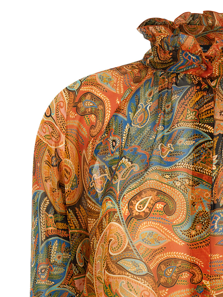 Etro Chiffon Shirt Shirt and Blouse - Multicolor | 3cfa5f8623437fa0f06718cffcf98b13c97b536c