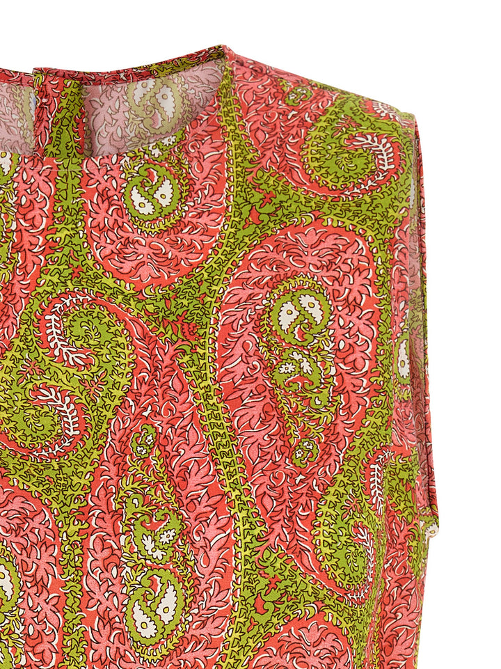 Etro Paisley Foliage Tops - Multicolor | aab2637d207b2ec6ae679a609da9718b676ee11c
