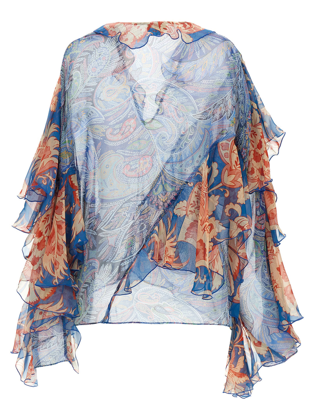 Etro Chiffon Blouse Shirt and Blouse - Light Blue | 5e2f0508fc652743867eca22073528900c4dd1cb