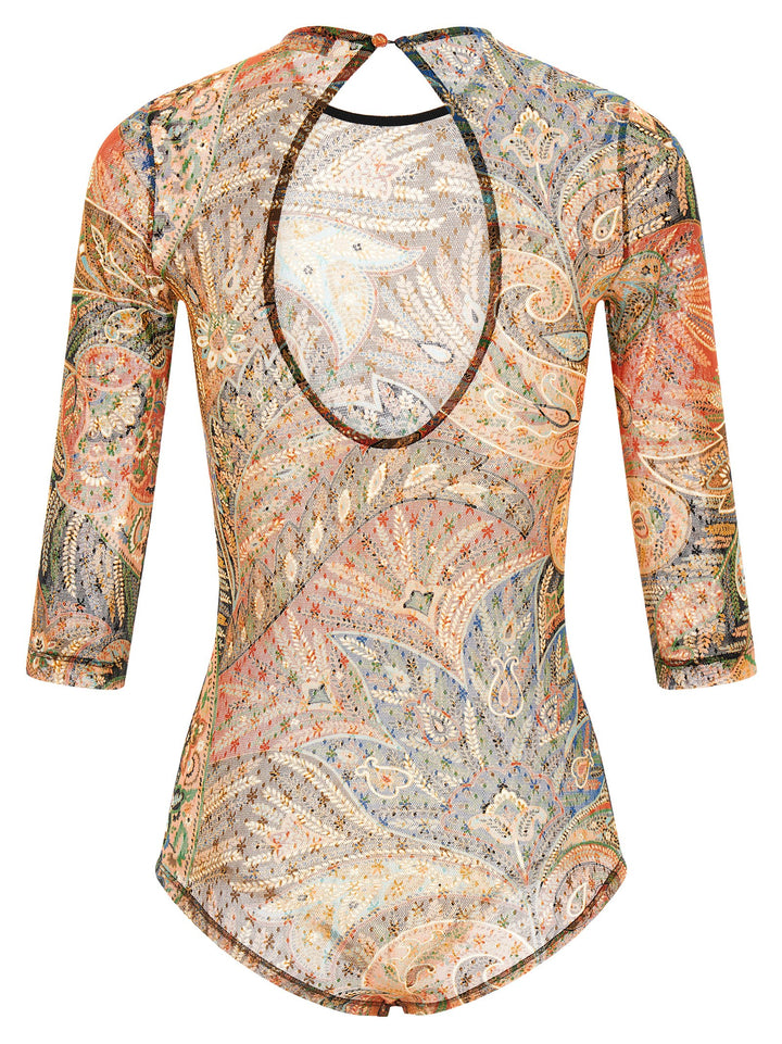 Etro Body Paisley Foliage Tops - Multicolor | e729b38607c0d39acd413972782387d1b5cdee31
