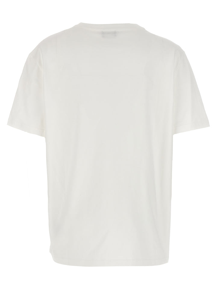Etro Logo Embroidery T-shirt - White | 3635859224dac82d6180528a90b4a134a1b54e7d