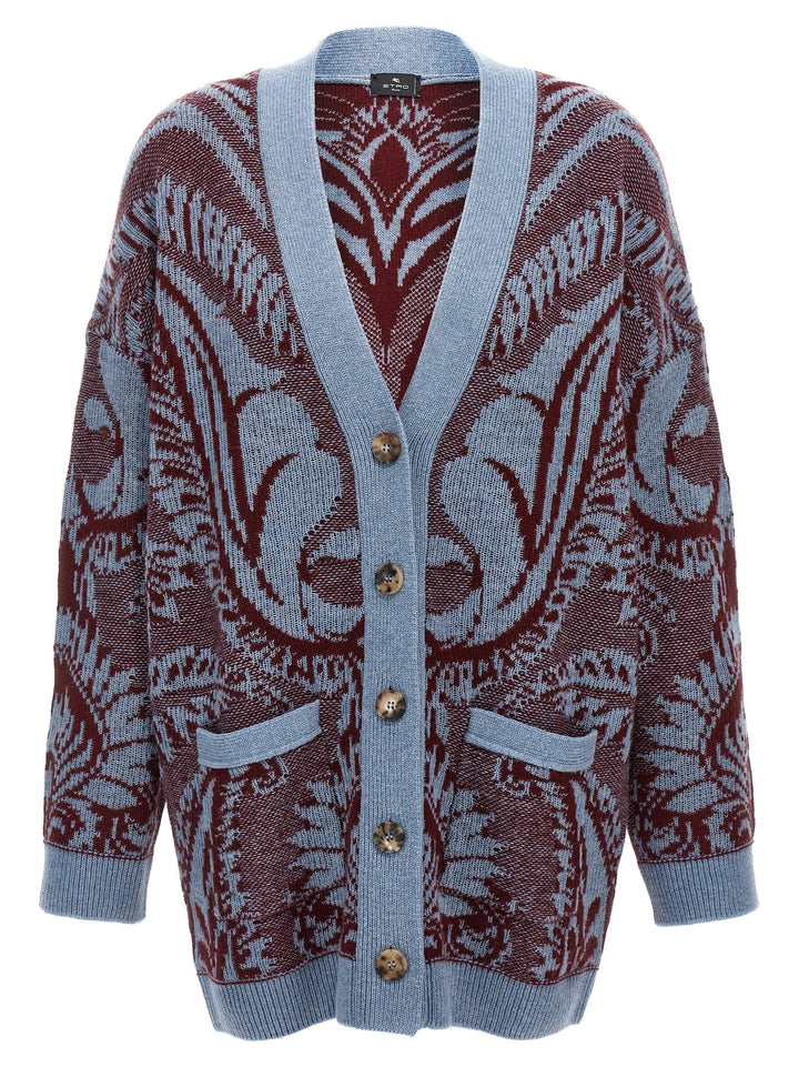 Paisley Sweater, Cardigans Multicolor