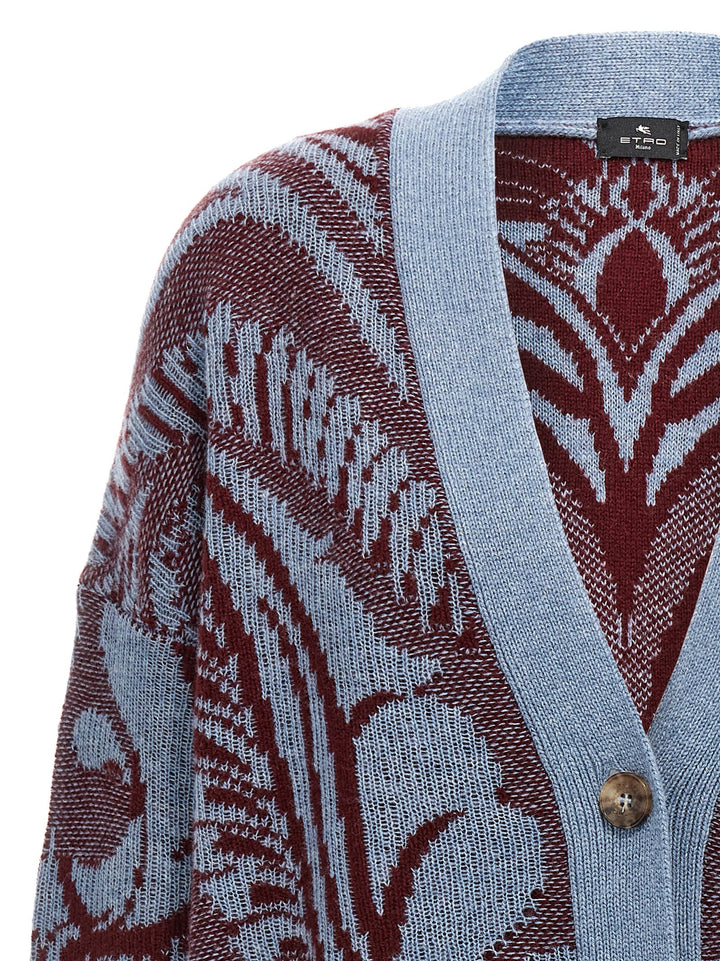 Paisley Sweater, Cardigans Multicolor