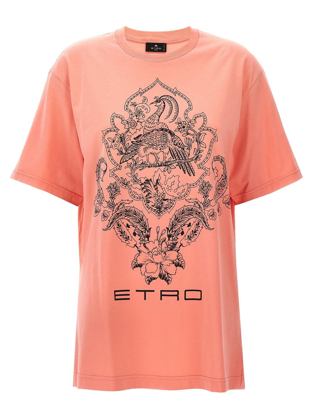 Logo Print T-Shirt Pink