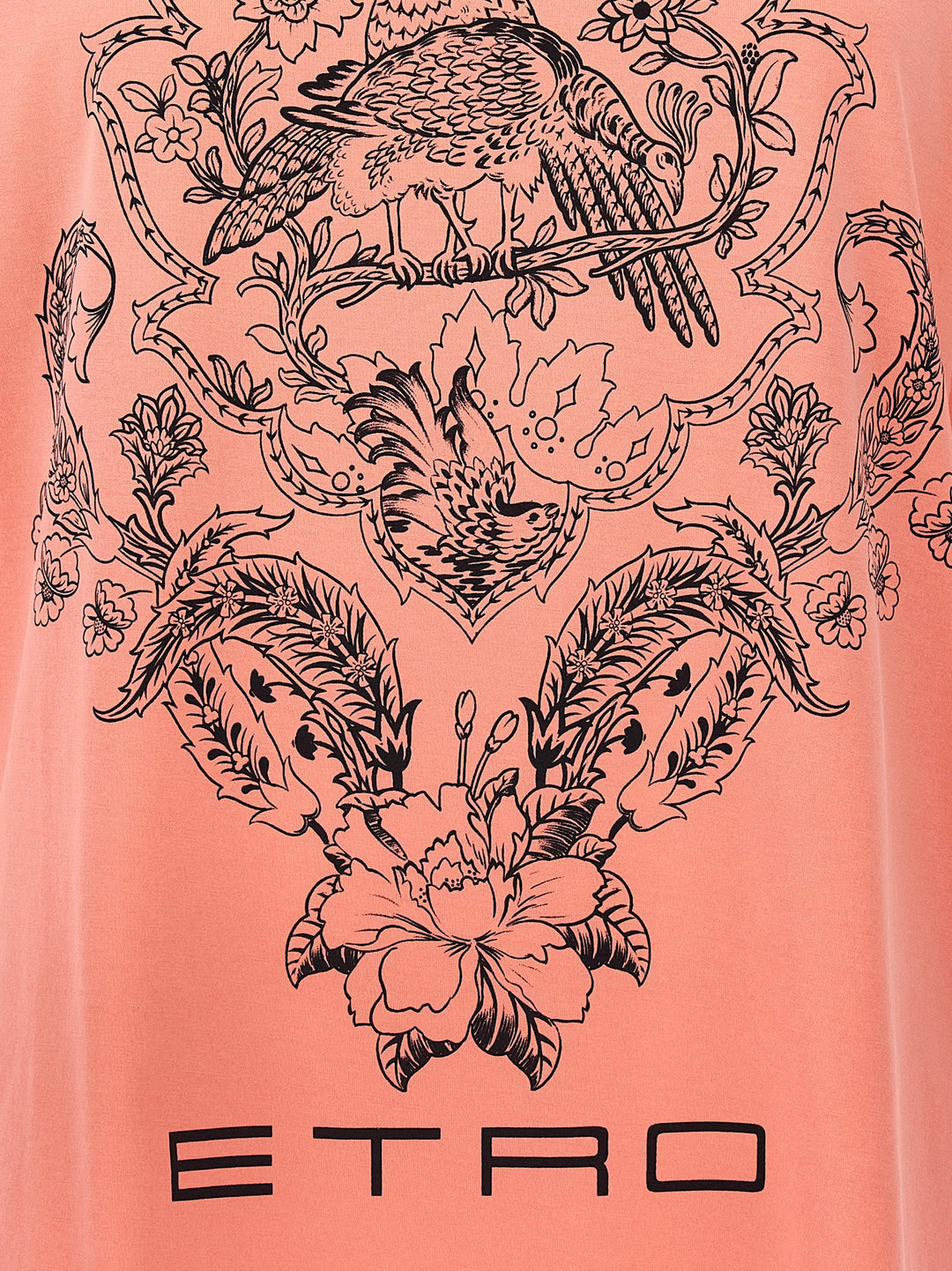 Logo Print T-Shirt Pink