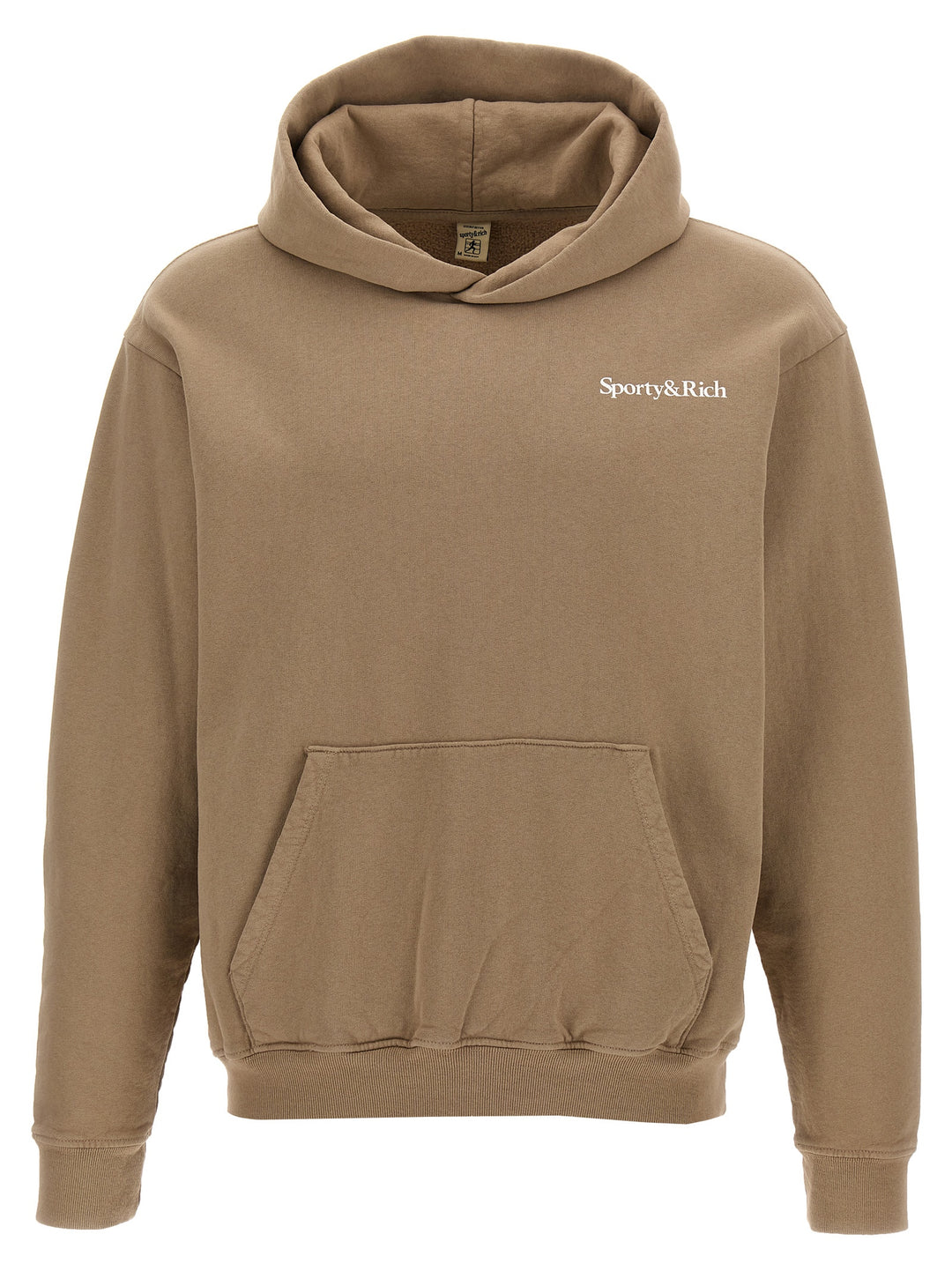 Health Is Wealth Sweatshirt Beige