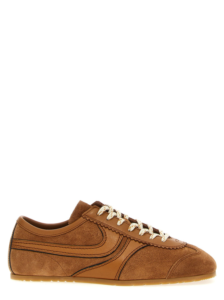 Suede Sneakers Brown