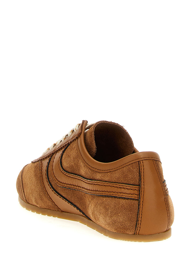 Suede Sneakers Brown